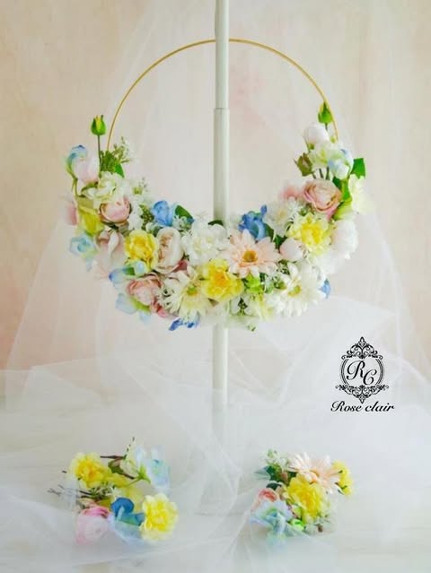 ブーケ：rose_clair