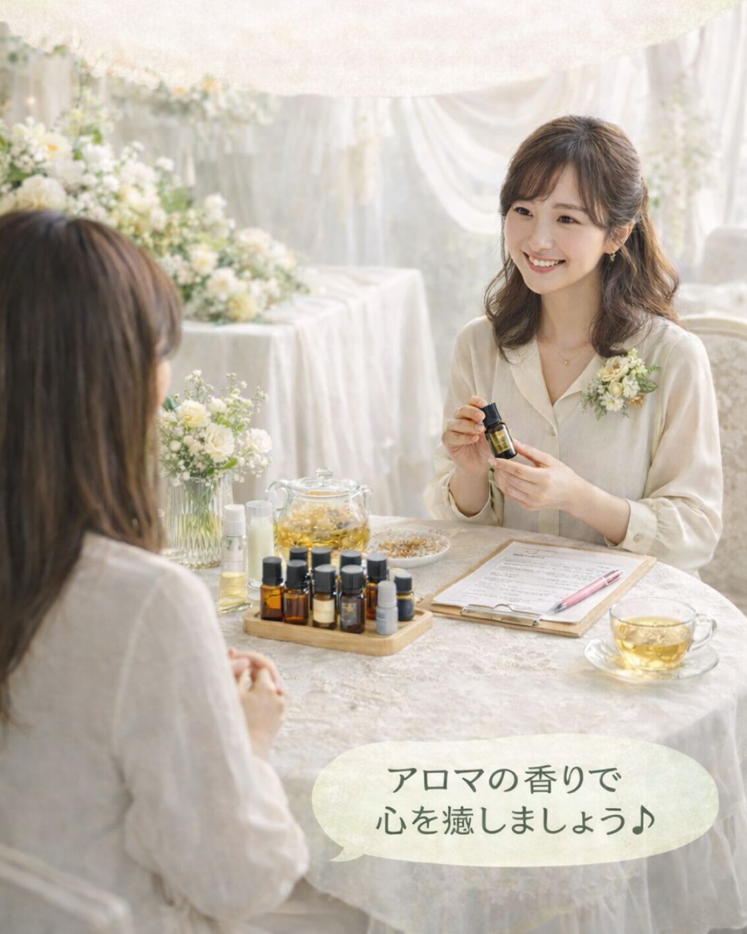 天然エッセンシャルオイルワークショップ